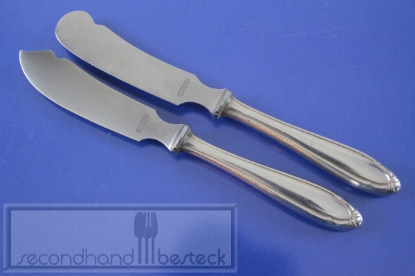 Buttermesser + Käsemesser 16,5 cm versilbert