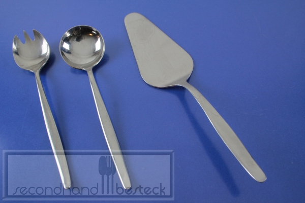 Paul Wirths Salatbesteck 16,4 cm + Tortenheber Edelstahl
