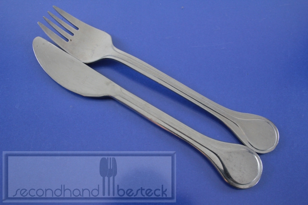 Iberia Airline Besteck Messer + Gabel Edelstahl
