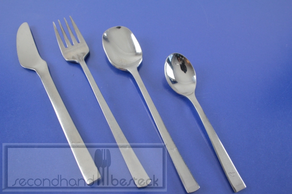Air Lanka Airline Besteck 4 Teile Edelstahl