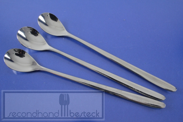 Käfer 3 Joghurtlöffel Eislöffel Limonadenlöffel 18 cm Edelstahl