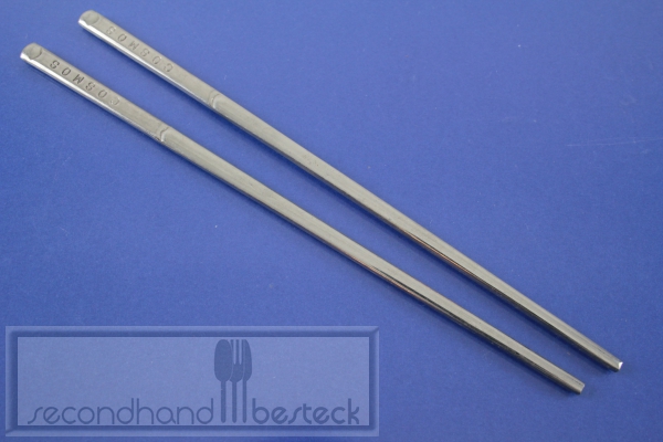 2 Cosmos Essstäbchen Chopsticks Edelstahl