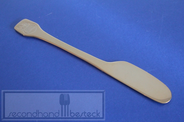 BSF Buttermesser  Lebkuchen Schmidt Edelstahl vergoldet