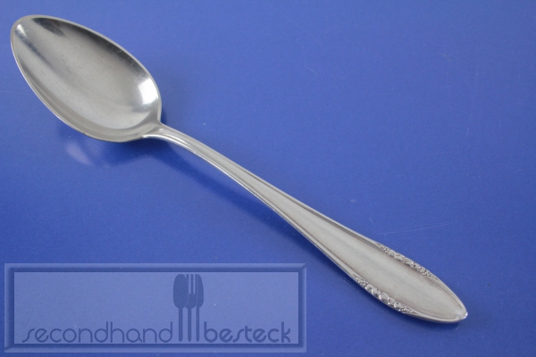 BSF 89 Früchte Obst Dekor Speiselöffel 21,2 cm versilbert