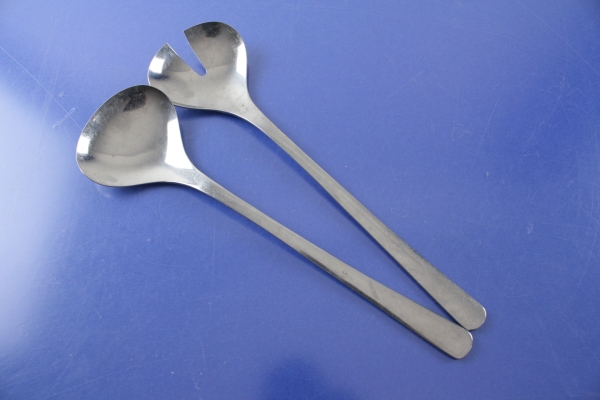 Marke Tischfein Salatbesteck Servierbesteck 24,8 cm Edelstahl