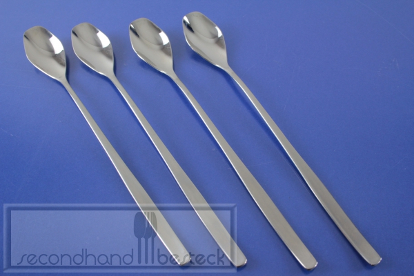 4 Cocktaillöffel Limonadenlöffel Longdrinklöffel 22,0 cm Edelstahl Altosil De Luxe