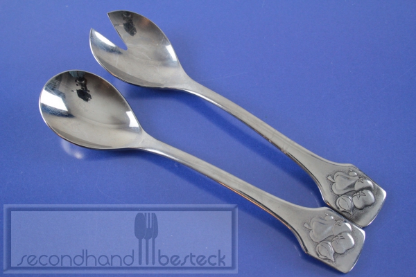 BSF Relief Salatbesteck 16,3 cm Edelstahl