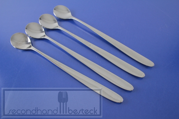 4 Cocktaillöffel Limonadenlöffel Longdrinklöffel 22,0 cm Edelstahl 18/10 Solingen