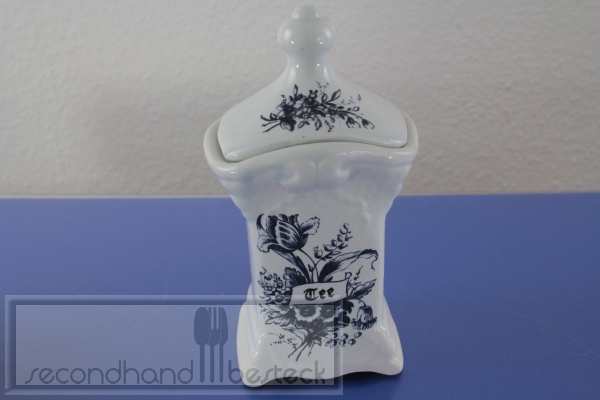 T. Delfts bleau Delft blau Teedose