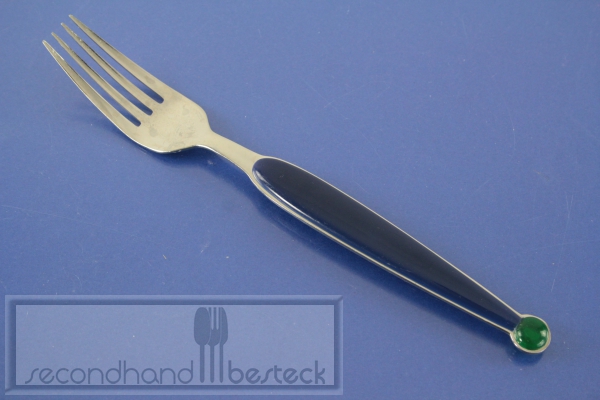 WMF Fantasia Speisegabel blau grün Cromargan