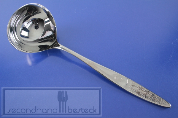 WMF Rio Suppenkelle versilbert Monogramm KS oder SK