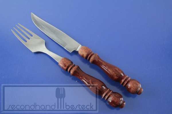 Wilkens San Domingo Besteck für 6 Personen 12 Teile Edelstahl + Palisander Holz