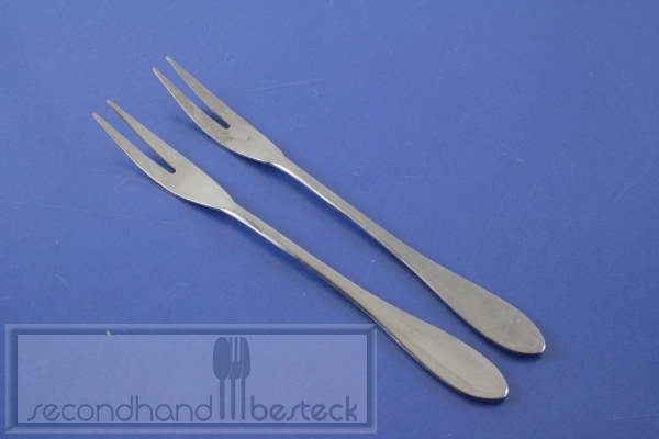 Marke Tischfein 2 Fleischgabeln 16,8 cm