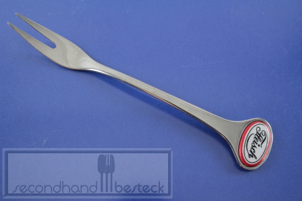 BSF Fleischgabel Edelstahl Email Medallion