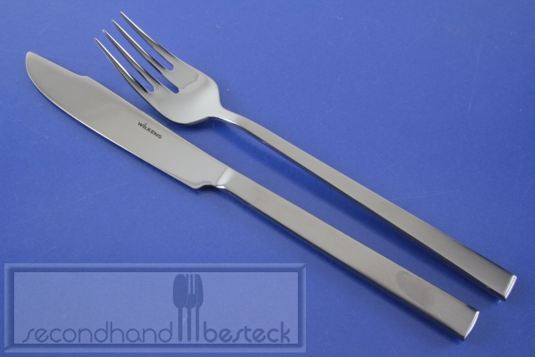 Wilkens Cantone Fischbesteck Fischmesser und Fischgabel Edelstahl Note 1-2