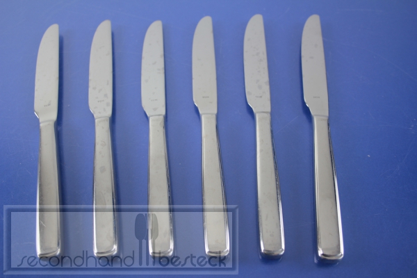 TCM Tchibo 6 Menümesser Edelstahl 18/10