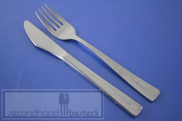 Tyrolean Airline Besteck Messer + Gabel Edelstahl