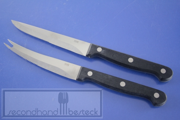 TCM Tchibo 1 Käsemesser + 1 Küchenmesser Edelstahl