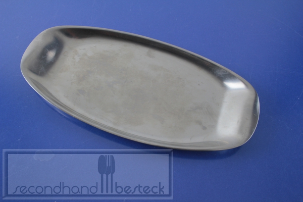 WMF Servierplatte Wagenfeld 25 x 12 cm Cromargan