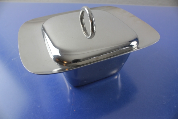 BSF Margarinedose Edelstahl