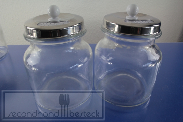 WMF 2 x Vorratsglas mit Schraubdeckel und Streuvorrichtung