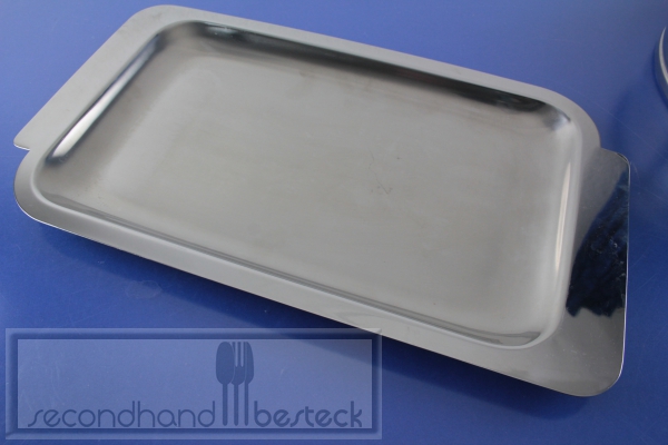 Auerhahn Serviertablett 36x20 cm Edelstahl Ultrasil