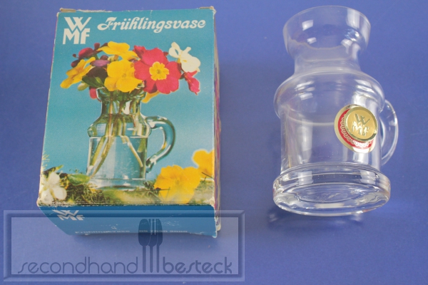 WMF kleine Frühlingsvase Höhe 8 cm Glas OVP