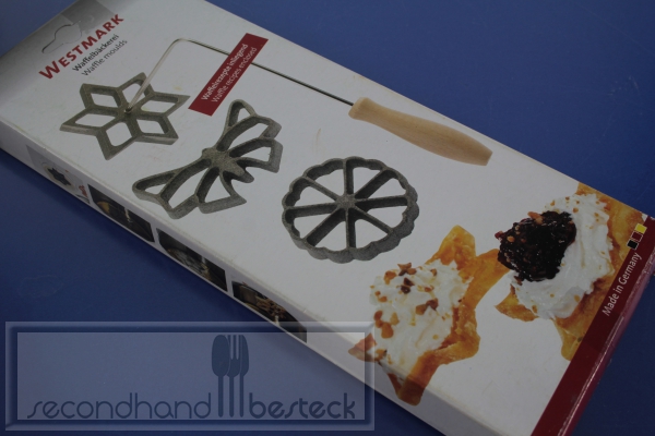 Westmark Waffelbäckerei Waffeleisen 3 Motive OVP
