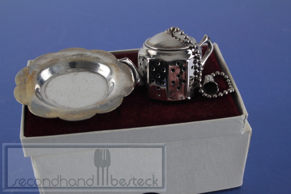 Teeei Tee-Ei The Mi-Tea infuser England versilbert