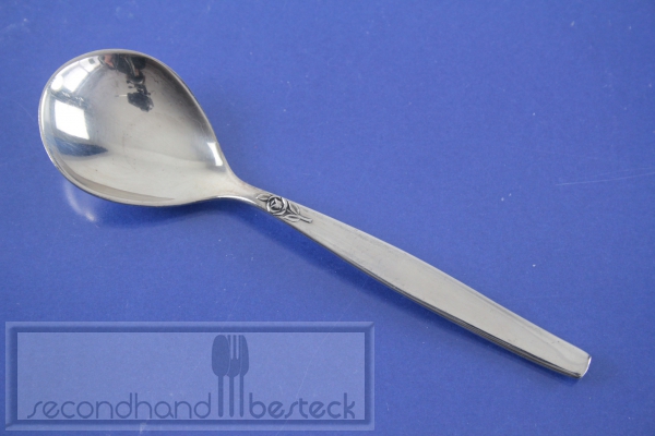BSF Silberrose Zuckerlöffel versilbert