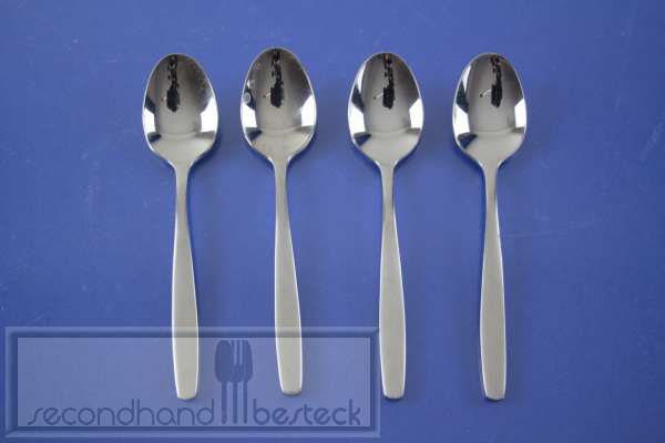 WMF Lüneburg 4 Espressolöffel Mokkalöffel Cromargan