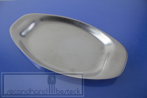 WMF Monte Carlo Serviertablett Servierplatte  32 x 17 cm Wilhelm Wagenfeld Cromargan