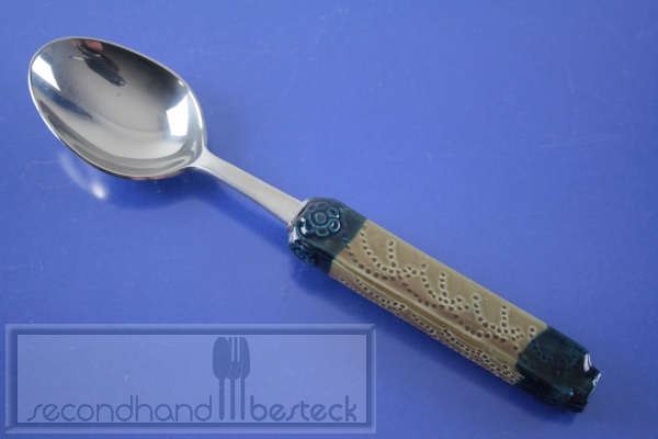 Rosenthal Brotzeit Speiselöffel Löffel Design Björn Wiinblad Keramikgriff