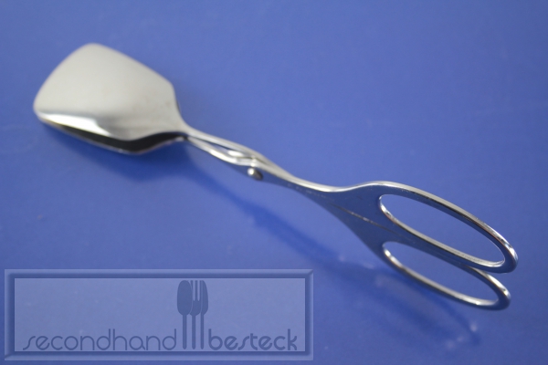 Grasoli Gebäckzange Servierzange Zange 17,5 cm Edelstahl