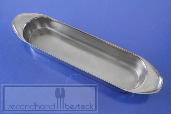 WMF Schale Tablett für Gewürzsoßen oder ähnliches 22 x 5 cm Cromargan