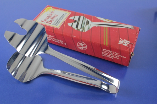 WMF Spargelzange Spargelservierzange Cromargan OVP