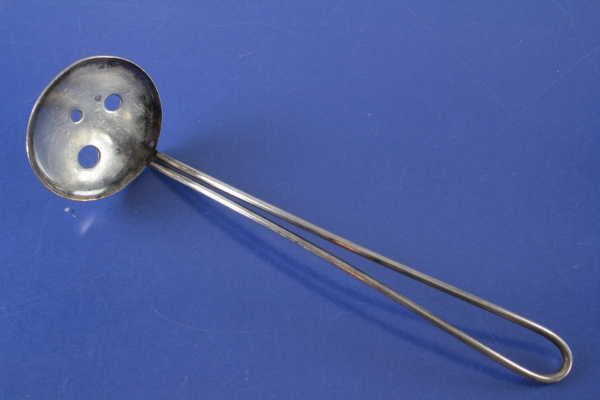 Olivenlöffel versilbert