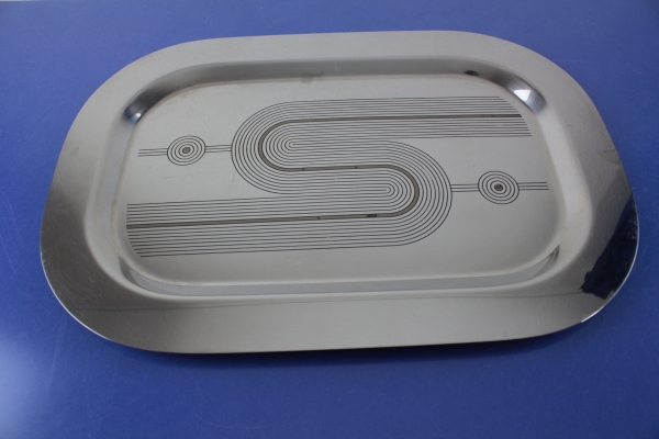 WMF Scala Servierplatte Tablett 35 x 24 cm Cromargan