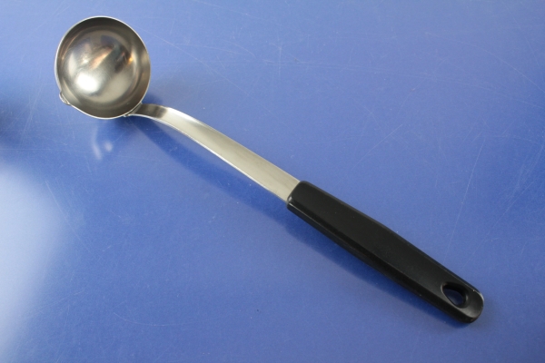 WMF Saucenkelle zum Hängen 28 cm Cromargan schwarz