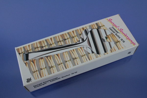 WMF Spargelzange Spargelservierzange Cromargan OVP