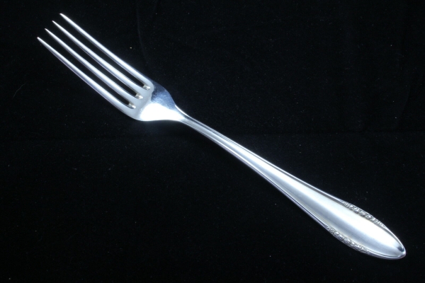 BSF 89 Früchte Obst Dekor Speisegabel 21,2 cm versilbert