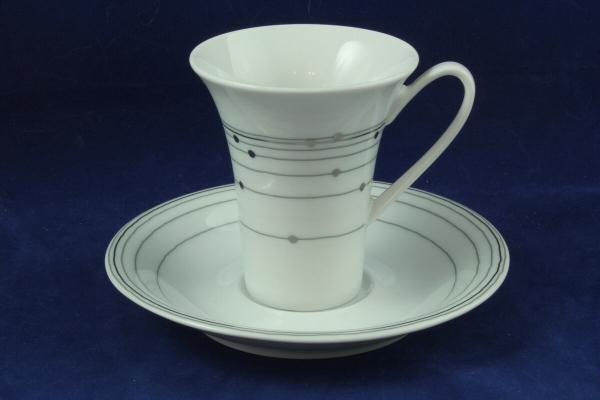 Rosenthal Idillio Eternite Espressotasse + Untere Porzellan