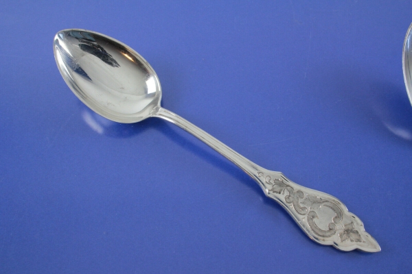 Robbe & Berking Ostfriesenmuster Menülöffel 20,7 cm versilbert