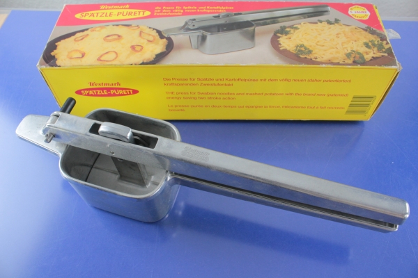 Westmark Spätzlepresse Spätzle-Pürett Kartoffelpresse OVP