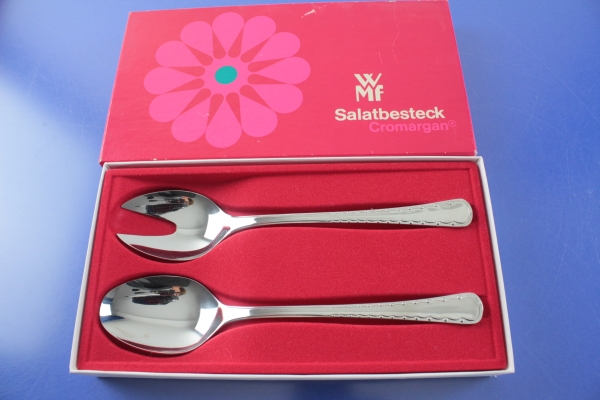 WMF Genf Salatbesteck Cromargan OVP