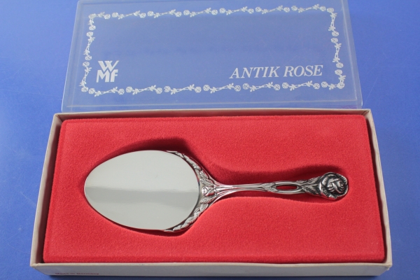 WMF Antik Rose Hildesheimer Rose Pastetenheber Petit four Heber versilbert OVP