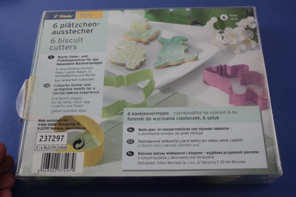 TCM Tchibo 6 Plätzchenausstecher OVP