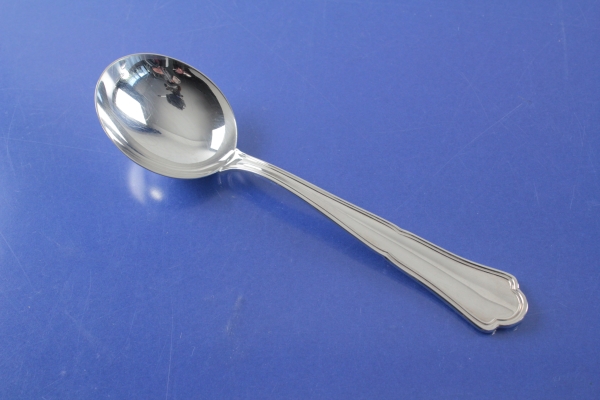 Auerhahn Chippendale Sahnelöffel versilbert