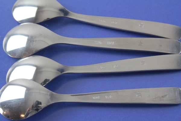 WMF 4 Kaffeelöffel Edelstahl Sparkasse