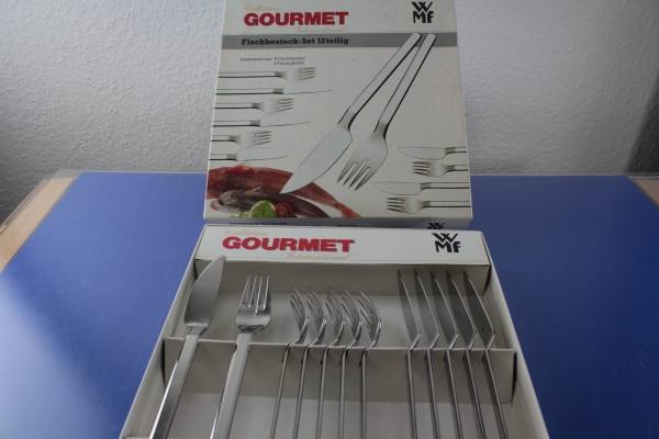 WMF Gourmet Fischbesteck für 6 Personen Cromargan OVP
